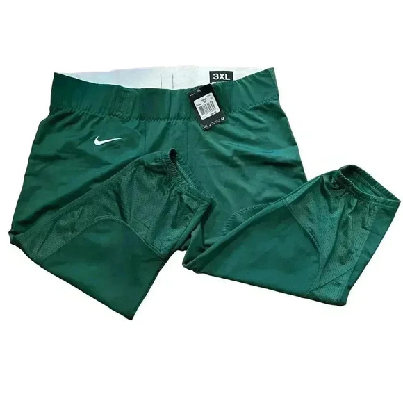Nike Team Practice Day Football Pants Men's 3XL Green Swoosh NWT - Picture 6 of 11